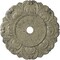 Ekena Millwork Angel Medallion (Canopies up to 15 3/4"), 32 1/4"OD x 3 5/8"ID x 1 1/8"P, Castle Stone Crackle CM32ANCSC - alternate 1